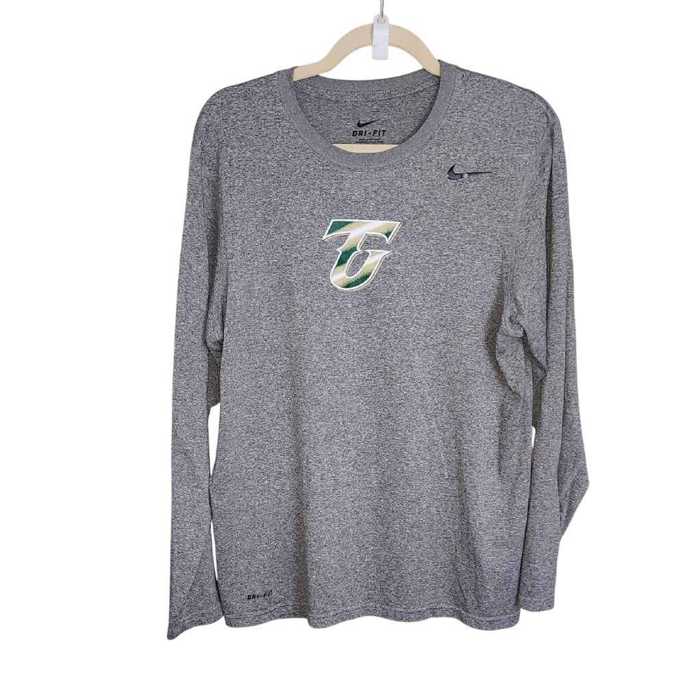 Nike Dri-Fit Tiffin University Long Sleeve Shirt Size Medium‎